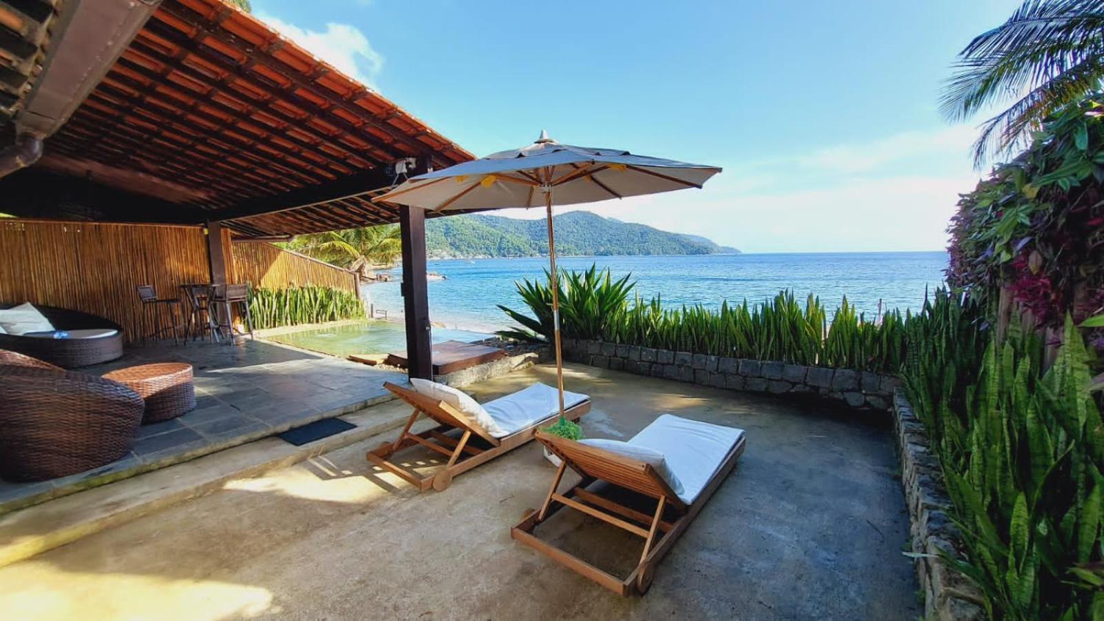 Casa Da Ilha Villa Praia de Aracatiba Bagian luar foto