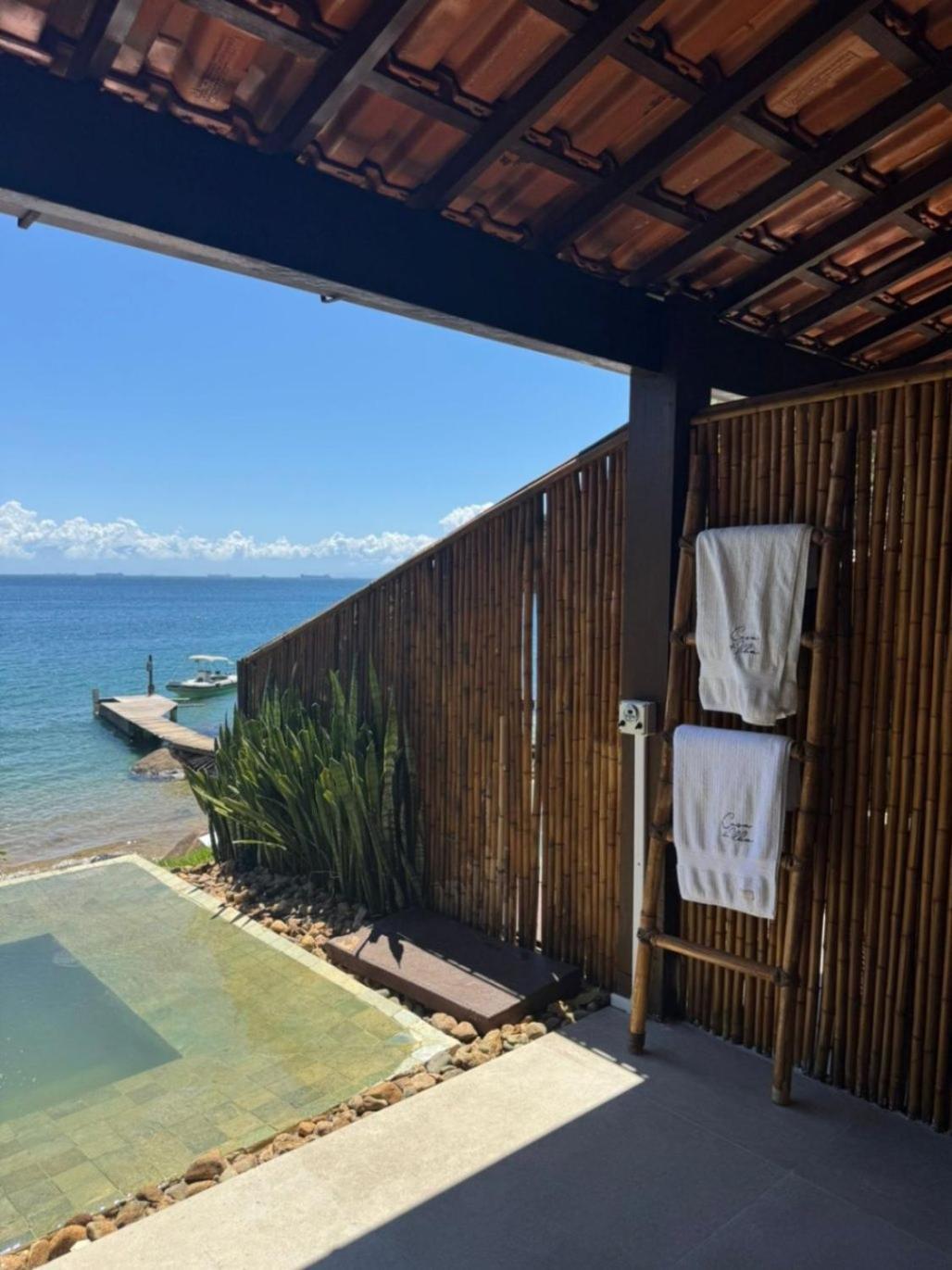 Casa Da Ilha Villa Praia de Aracatiba Bagian luar foto