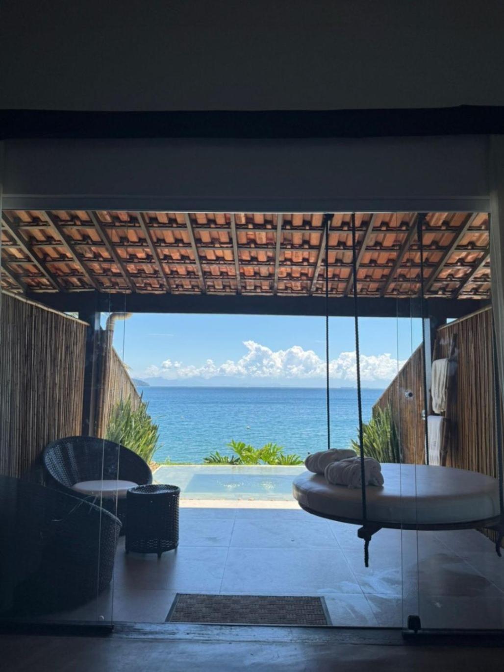 Casa Da Ilha Villa Praia de Aracatiba Bagian luar foto